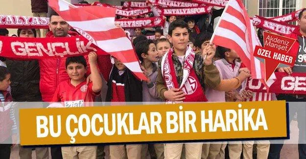 Bu çocuklar harika .. Antalyaspor adına güzel proje
