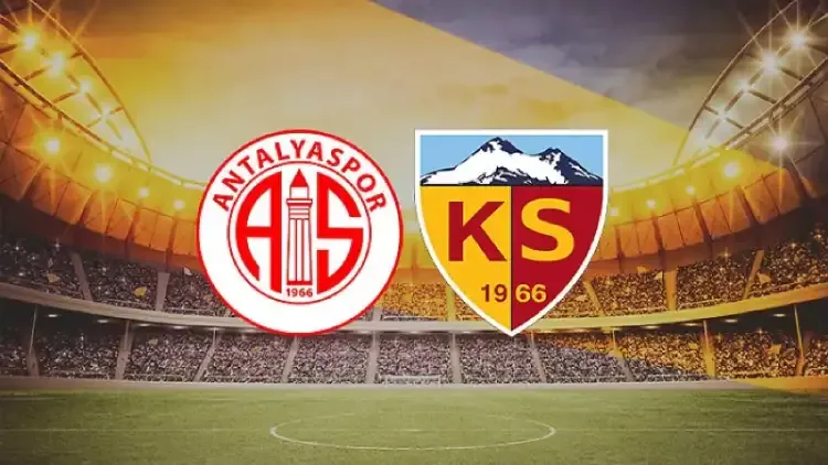 Antalyaspor - Kayserispor maçının kadroları belli oldu