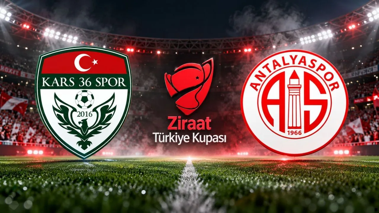 Kars 36 Spor - Antalyaspor maçının kadroları belli oldu
