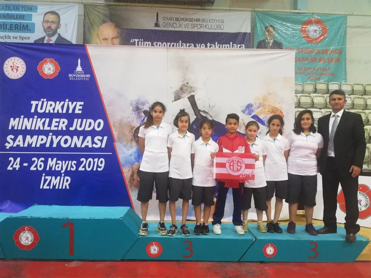 Antalyaspor’un minik judocuları mindere çıkıyor