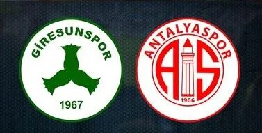 CANLI | Giresunspor – FTA Antalyaspor