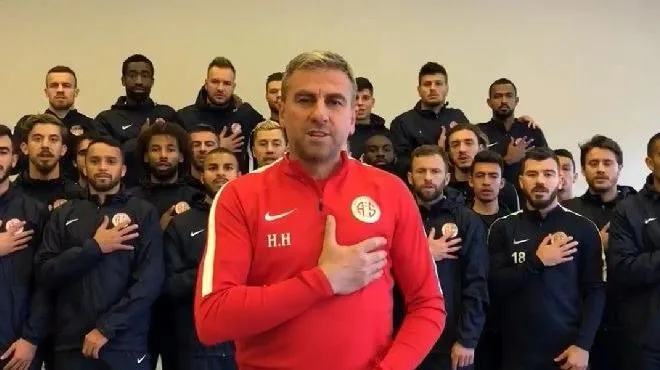 Antalyaspor’dan asker ocağına mesaj (VİDEO)