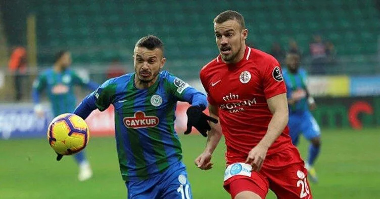 Antalyaspor, Rizespor ile karşı karşıya gelecek