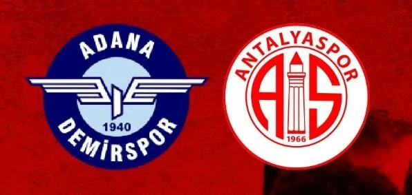 CANLI | Adana Demirspor – Antalyaspor