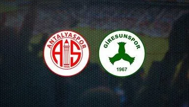 CANLI | FTA Antalyaspor – Giresunspor