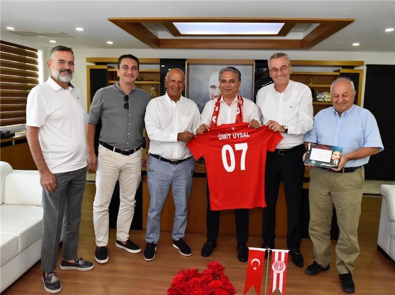 Antalyaspor Kulübü Derneği’nin ziyaret turu devam ediyor