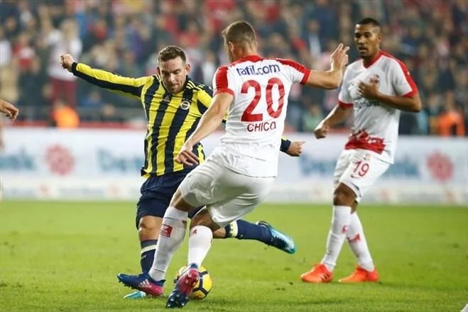 Antalyaspor’un Fenerbahçe karşısında galibiyet serisi sona erdi