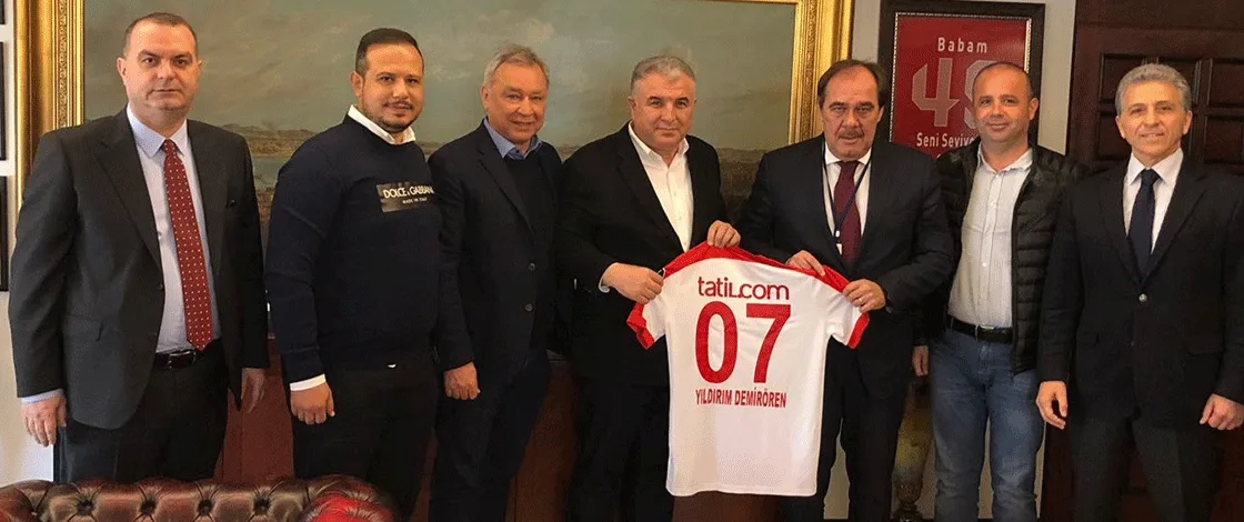 Antalyaspor’dan TFF’ye ziyaret
