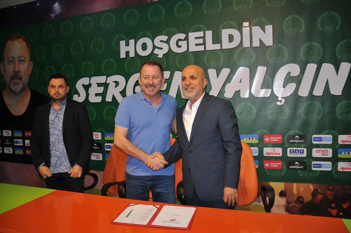 Alanyaspor’da Sergen Yalçın dönemi