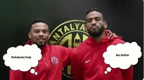 Fredy ve Amilton’dan mesaj var