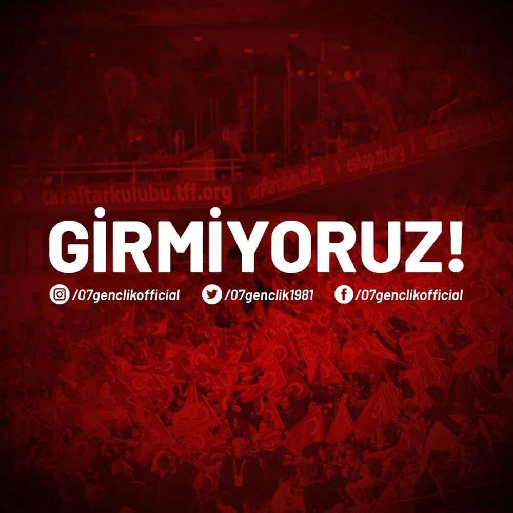 07 Gençlik milli maça girmiyor: Biletler bazı siyasi partilere veriliyor!