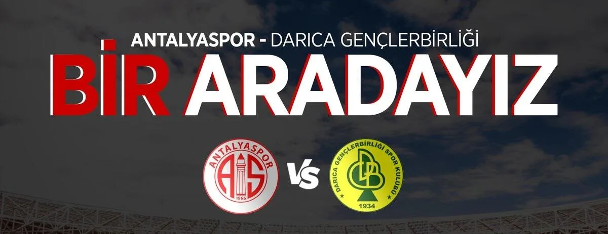 Antalyaspor taraftarı kupa maçında ‘Bir arada’ olacak