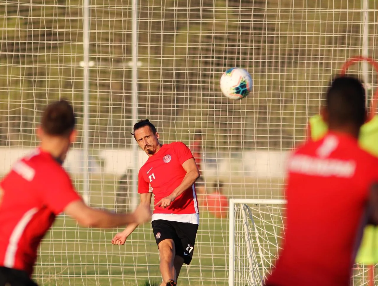 Antalyaspor taktik çalıştı
