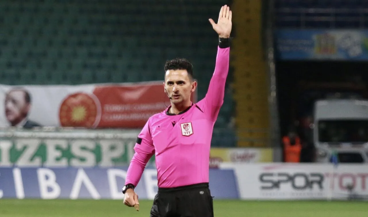 Trabzonspor maçının hakemi değişti!