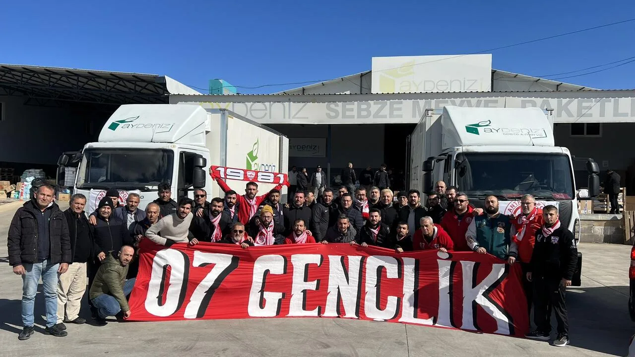 Antalyaspor’dan yardımlar devam ediyor
