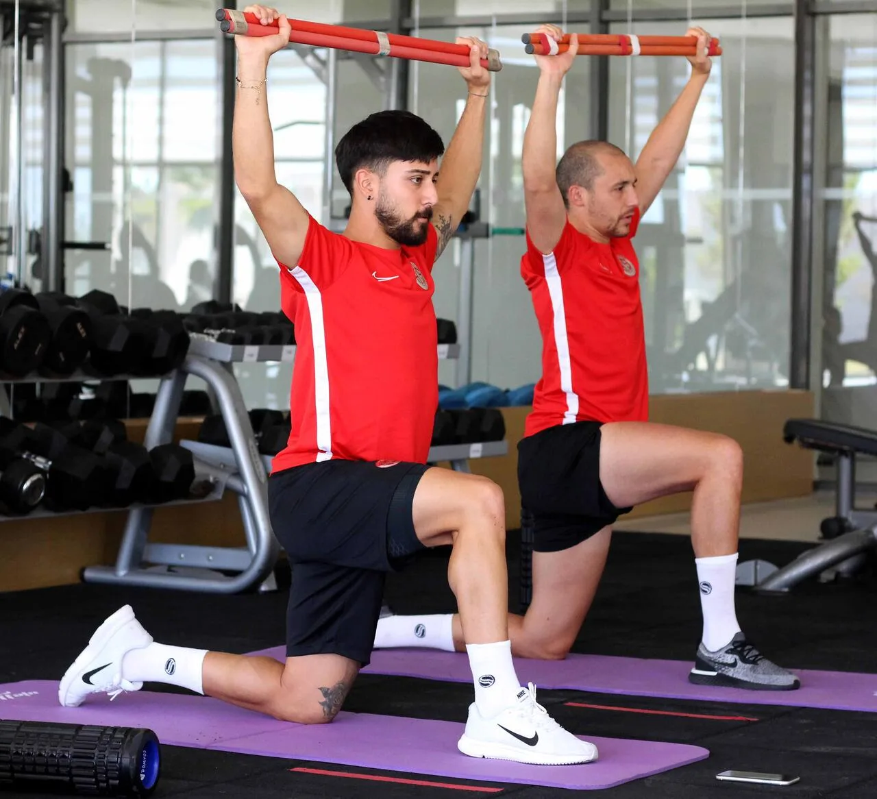 Tarık Çamdal ve Aatif’a özel çalışma