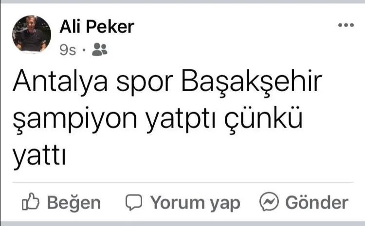 Skandal paylaşım hakkında yasal işlem yapılacak!