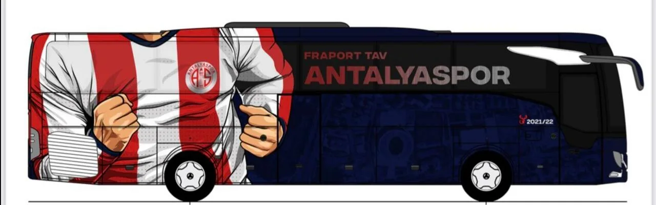 İşte Antalyaspor’un yeni takım otobüsü