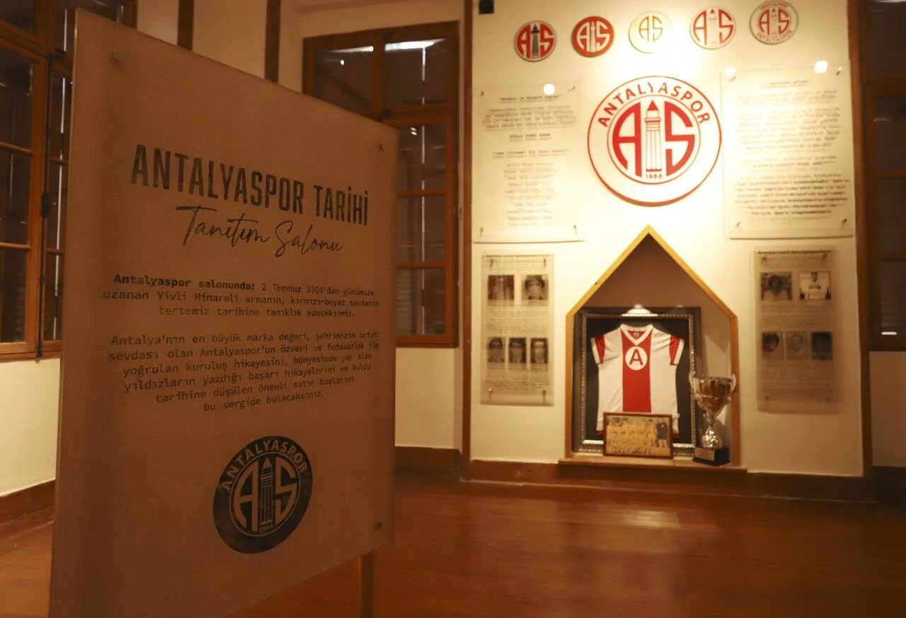 Antalyaspor müzesi açıldı