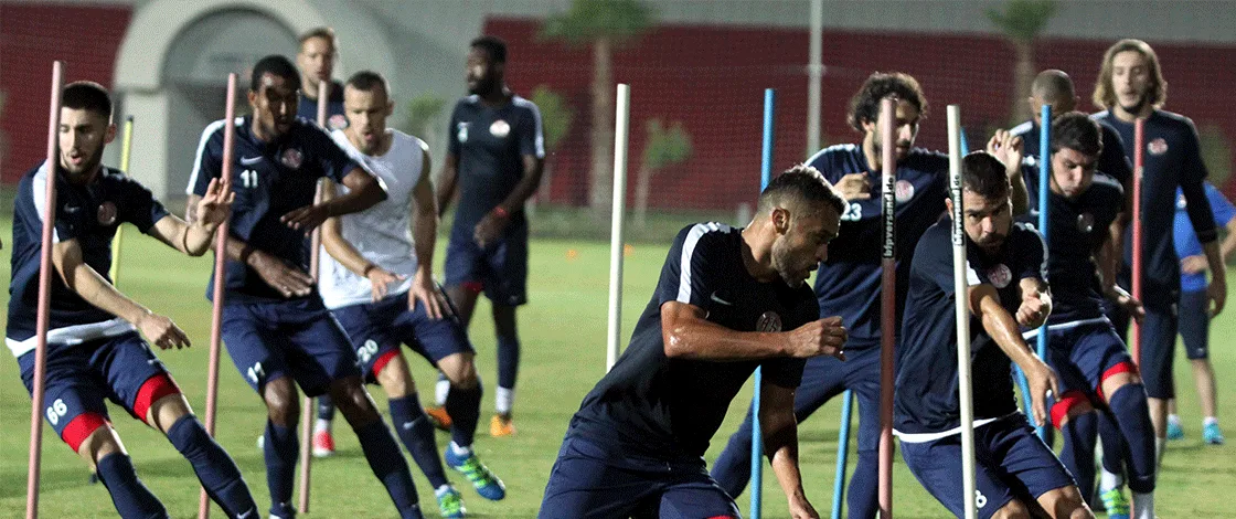 Antalyaspor Çalışmalarını Sürdürüyor