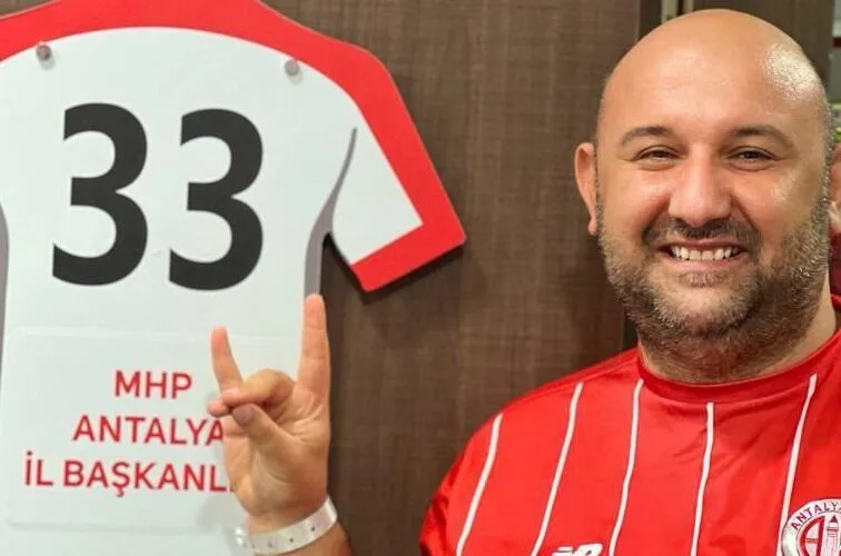 MHP’nin yeni il başkanı fanatik Antalysporlu Onur Temel