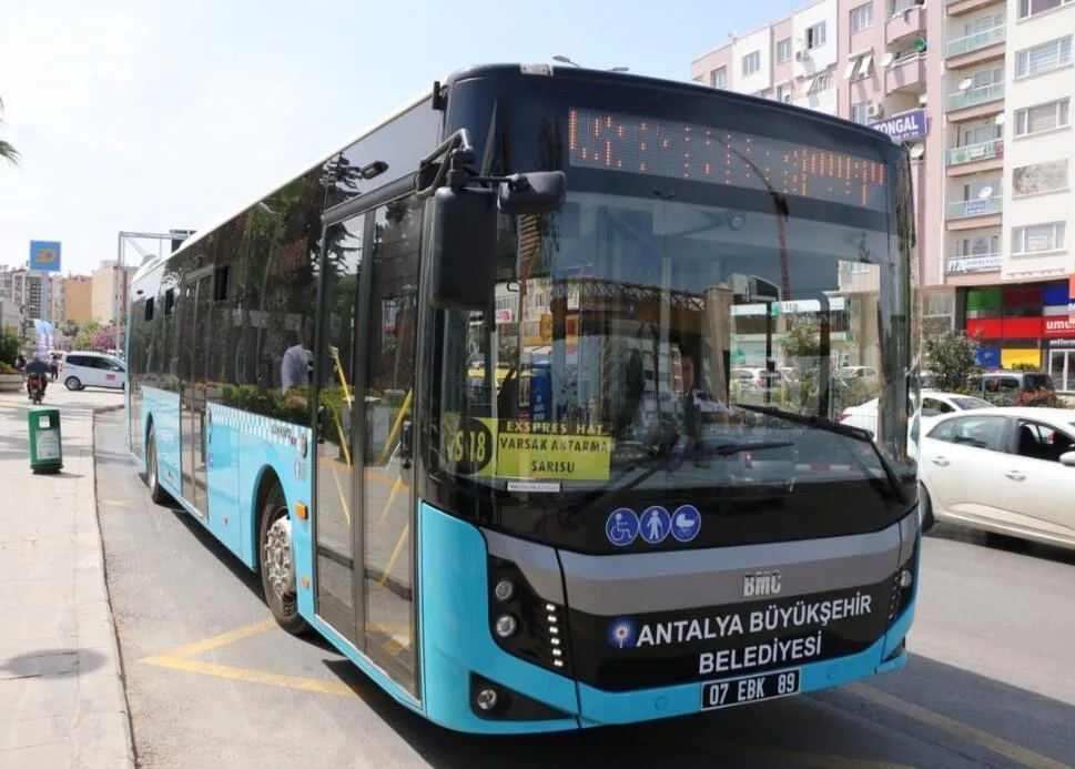 Antalya’da toplu ulaşıma zam