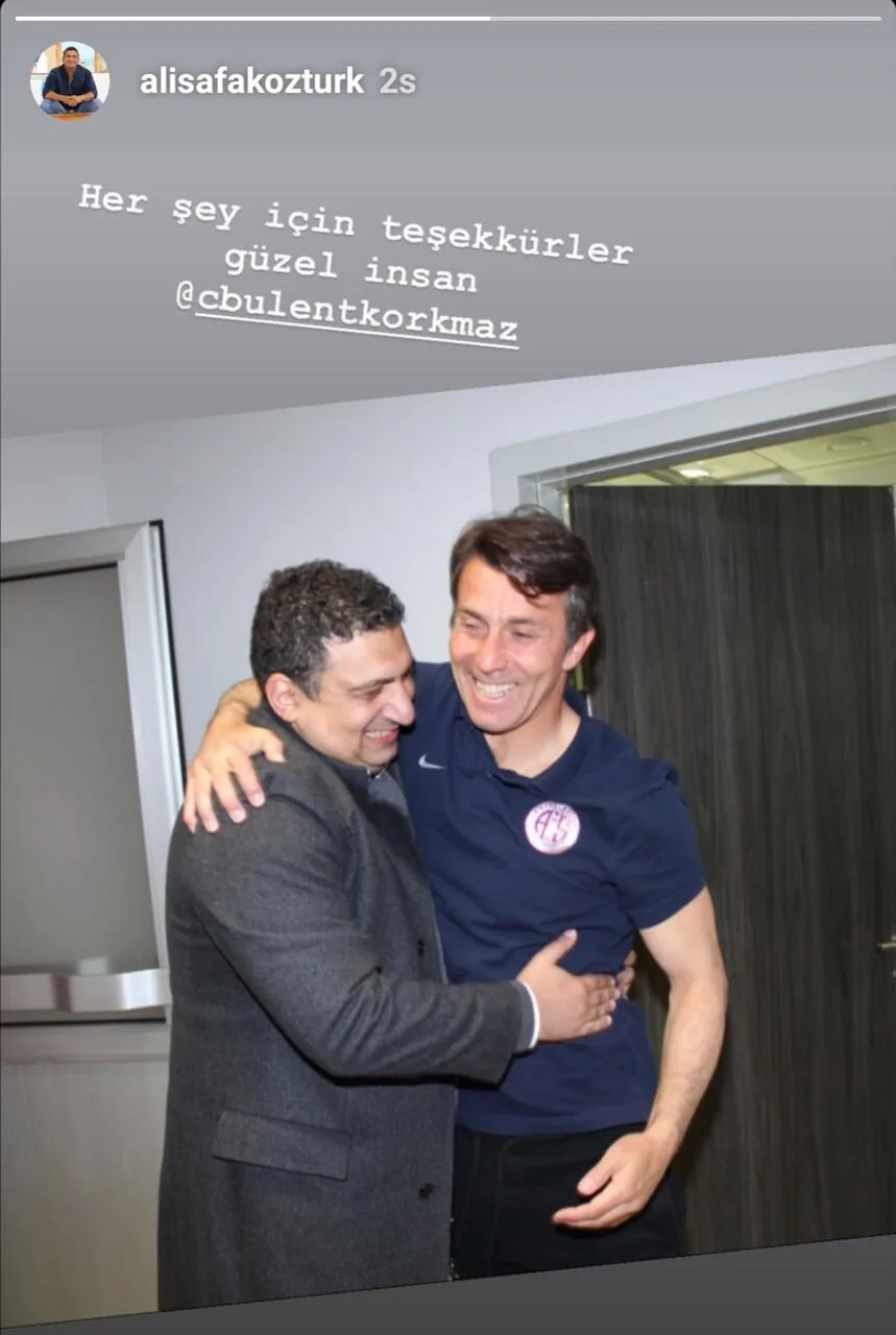 Öztürk’ten teşekkür paylaşımı