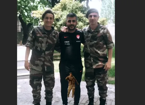 Antalyaspor’un askerleri birliklerine teslim oldu