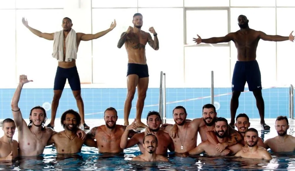 Antalyaspor’da neşeli antrenman