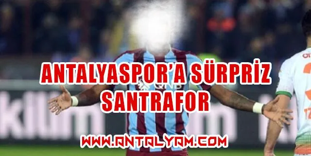 Antalyaspor’a sürpriz santrafor