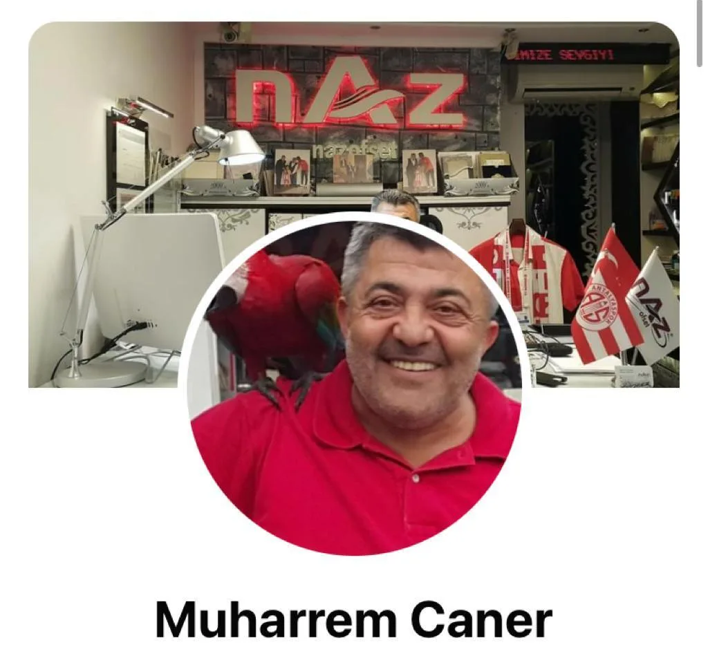 GÜLE GÜLE güzel insan Antalyaspor dostu Muharrem Caner…